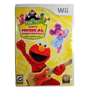 Sesame Street Elmo's Musical Monster piece the Videogame